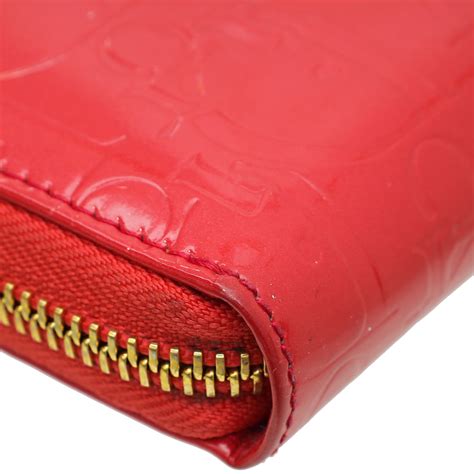 dior wallet zipper
